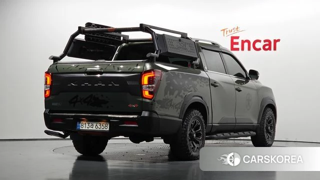 Ssangyong The New Rexton Sports Cannes 2022 Зеленый из Кореи