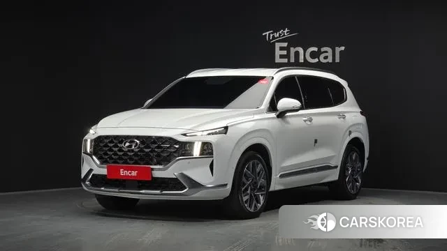 Hyundai The New Santa Fe 2021 Белый из Кореи