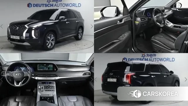 Hyundai Palisade 2019 Синий из Кореи