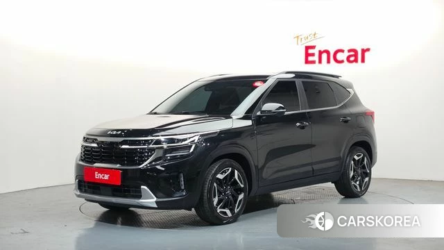 Kia The New Seltos 2023 Черный из Кореи