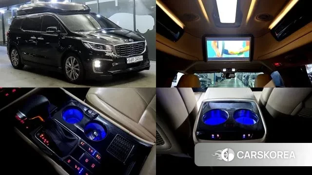 Kia The New Carnival 2019 Черный из Кореи