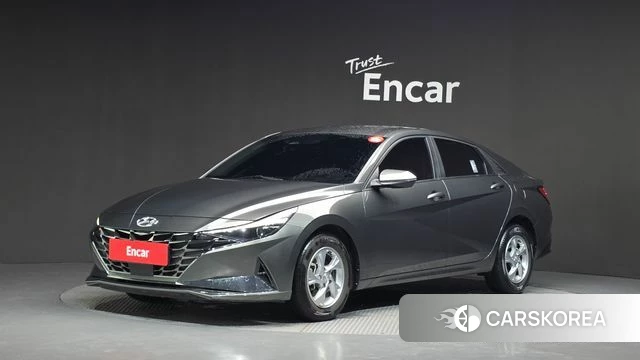 Hyundai Avante (CN7) 2022 Серый из Кореи