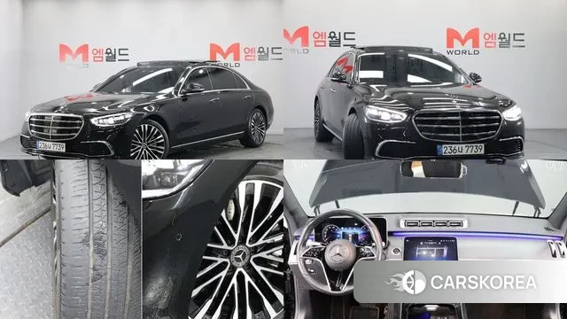 Mercedes-Benz S-Class W223 2022 Черный из Кореи