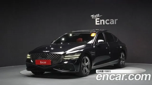 Genesis G80 (RG3) 2022 Черный из Кореи