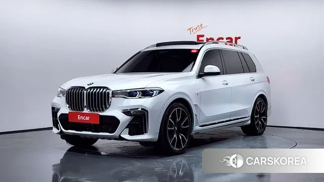BMW X7 (G07) 2022 Белый из Кореи