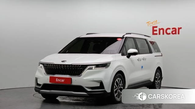 Kia Carnival 4th generation 2021 Белый из Кореи