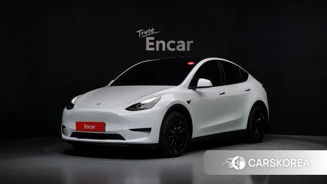 Tesla Model Y 2024 Белый из Кореи