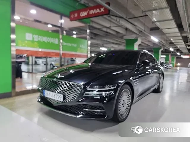 Genesis G80 (RG3) 2021 Черный из Кореи