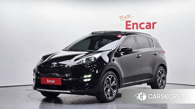 Kia Sportage The Bold 2019 Черный из Кореи