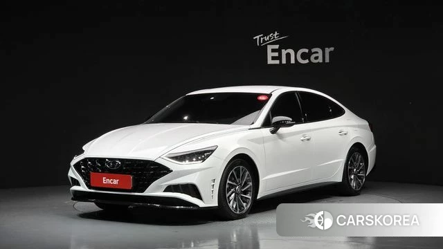 Hyundai Sonata (DN8) 2022 Белый из Кореи