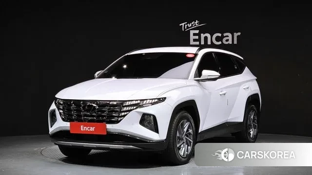 Hyundai Tucson Hybrid (NX4) 2022 Белый из Кореи