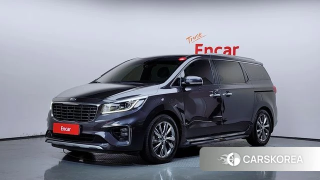 Kia The New Carnival 2018 Черный из Кореи