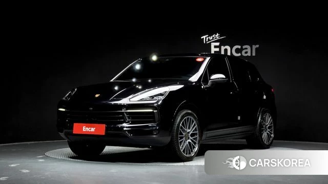 Porsche Cayenne (PO536) 2020 Черный из Кореи