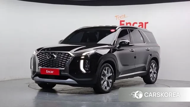 Hyundai Palisade 2022 Черный из Кореи