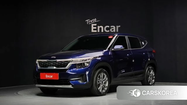 Kia Seltos 2020 Синий из Кореи