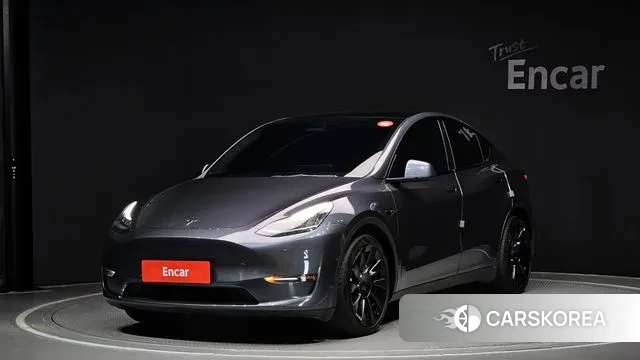 Tesla Model Y 2022 Серый из Кореи