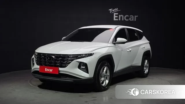 Hyundai Tucson (NX4) 2021 Белый из Кореи
