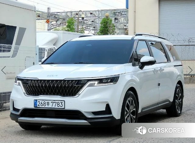 Kia Carnival 4th generation 2021 Белый из Кореи