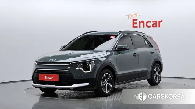 Kia Di Ol Nu Niro 2022 Зеленый из Кореи