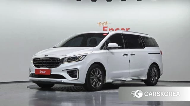 Kia The New Carnival 2019 Белый из Кореи