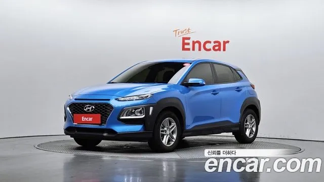 Hyundai Kona 2020 Синий из Кореи