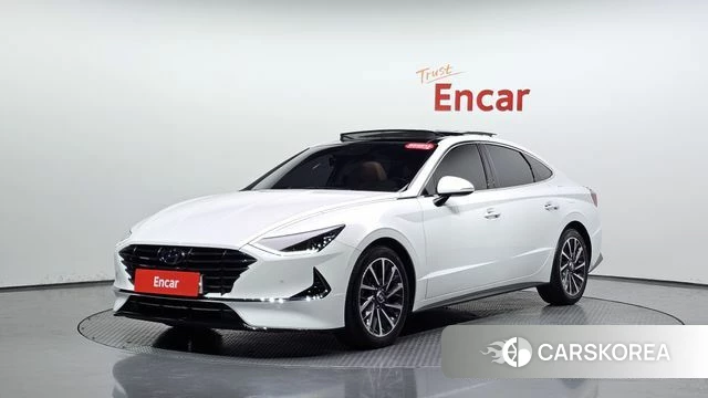 Hyundai Sonata (DN8) 2019 Белый из Кореи