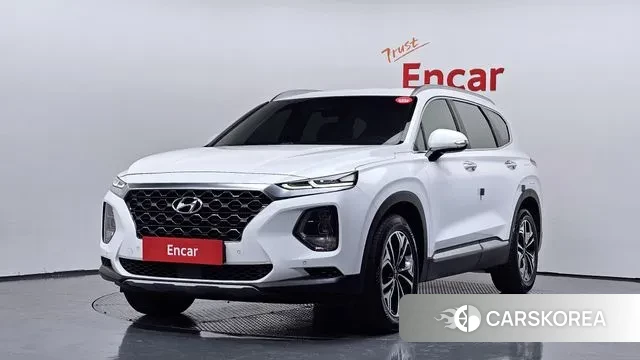 Hyundai Santa Fe TM 2020 Белый из Кореи