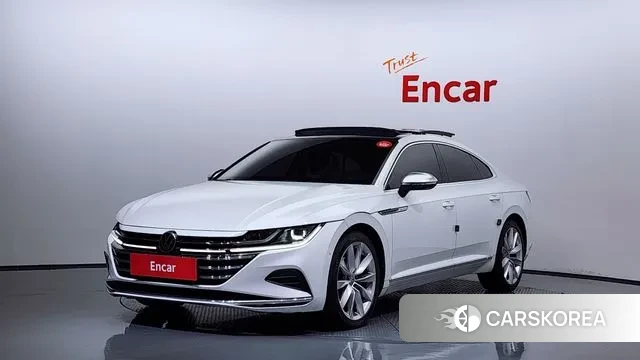 Volkswagen Arteon 2022 Белый из Кореи