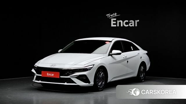 Hyundai The New Avante Hybrid (CN7) 2025 Белый из Кореи