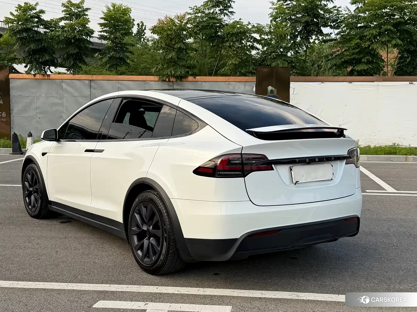 Tesla Model X 2023 Белый из Китая