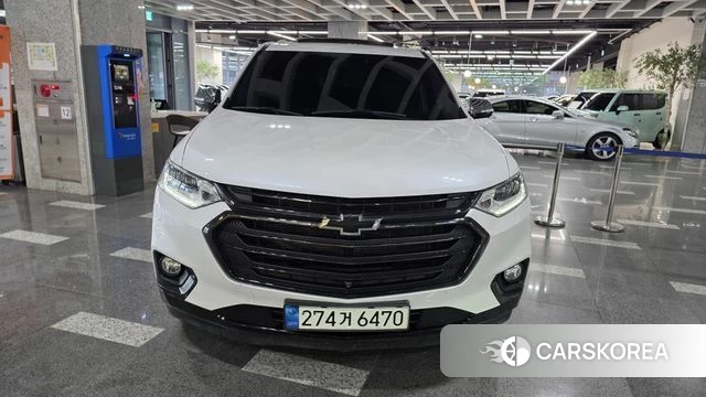 Chevrolet (GM Daewoo) Traverse 2021 Белый из Кореи