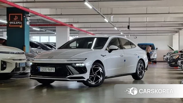 Hyundai Sonata D Edge (DN8) 2024 Белый из Кореи