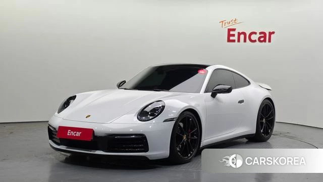 Porsche 911(992) 2020 Белый из Кореи