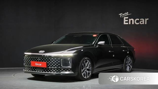 Hyundai Grandeur Hybrid (GN7) 2024 Черный из Кореи