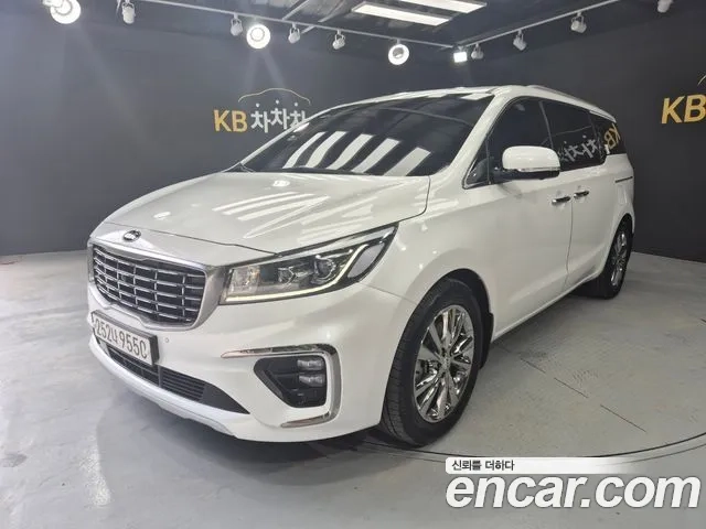 Kia The New Carnival 2019 Белый из Кореи