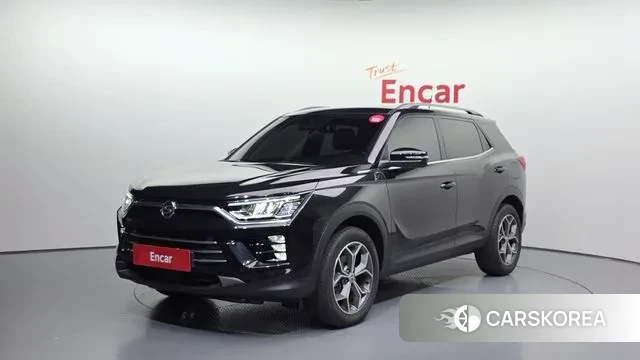 Ssangyong Beautiful Korando 2022 Черный из Кореи