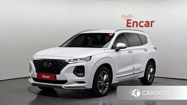 Hyundai Santa Fe TM 2018 Белый из Кореи