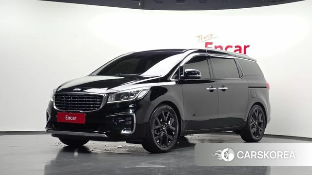 Kia The New Carnival 2018 Черный из Кореи