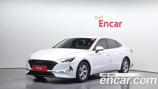 Hyundai Sonata (DN8) 2021 Белый из Кореи