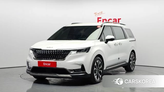 Kia Carnival 4th generation 2023 Белый из Кореи