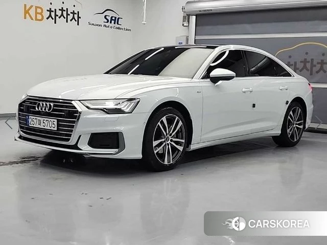 Audi A6 (C8) 2023 Белый из Кореи