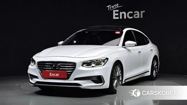 Hyundai Grandeur IG 2018 Белый из Кореи