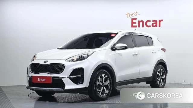 Kia Sportage The Bold 2021 Белый из Кореи