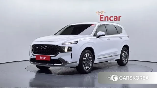 Hyundai The New Santa Fe 2022 Белый из Кореи
