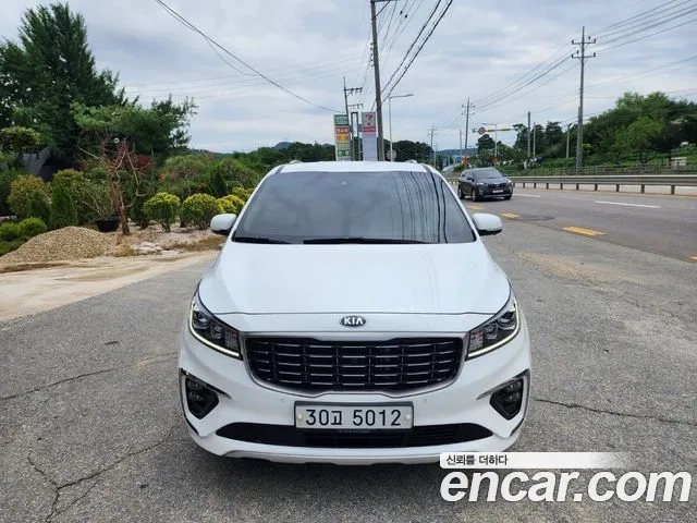 Kia The New Carnival 2019 Белый из Кореи