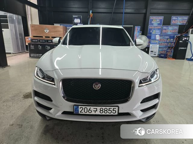 Jaguar F-PACE 2018 Белый из Кореи