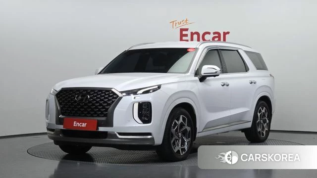 Hyundai Palisade 2021 Белый из Кореи