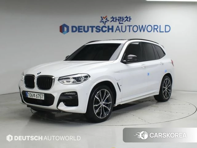BMW X3 (G01) 2021 Белый из Кореи