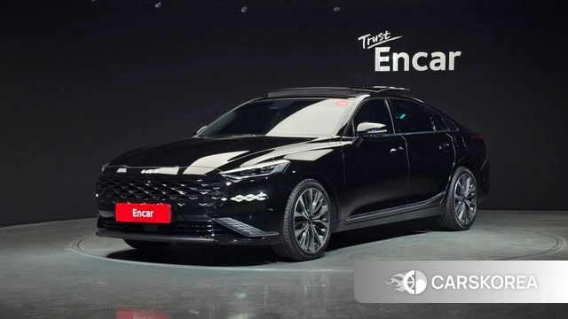 Kia K8 2021 Черный из Кореи