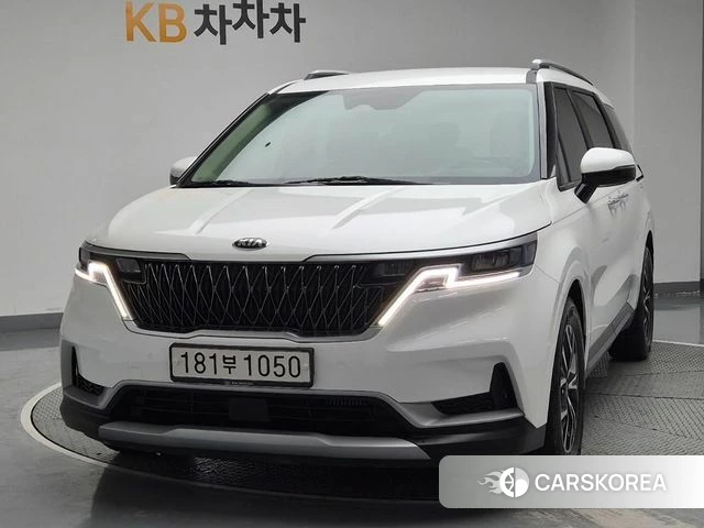 Kia Carnival 4th generation 2021 Белый из Кореи